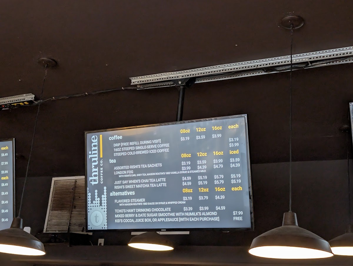 Thruline Coffee Co. Menu - Image 5